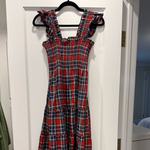 Hill House Ellie Tartan Nap Dress - size XS - Picture 2 of 4